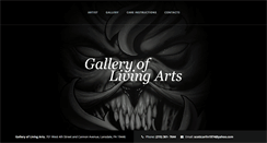 Desktop Screenshot of galleryoflivingart.com
