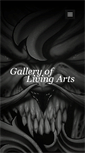 Mobile Screenshot of galleryoflivingart.com